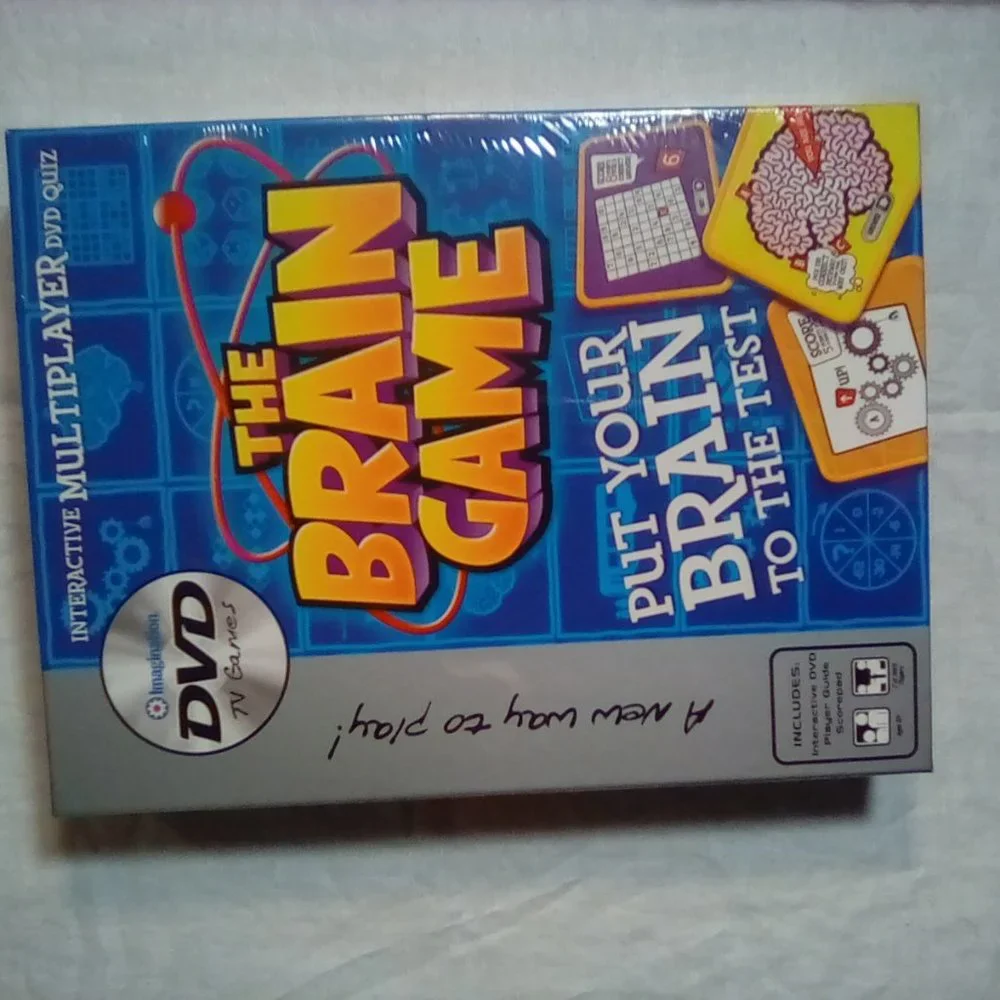 The Brain Game DVD TV games family fun